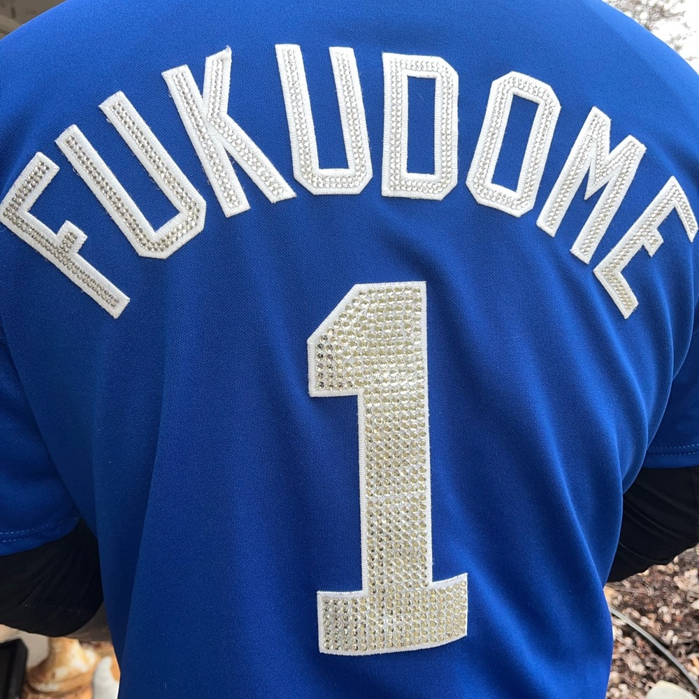 Chicago Cubs rhinestone Jersey